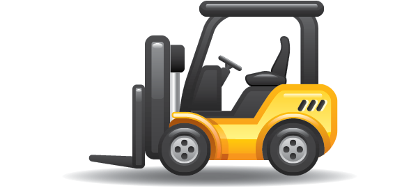 Forklift illustration
