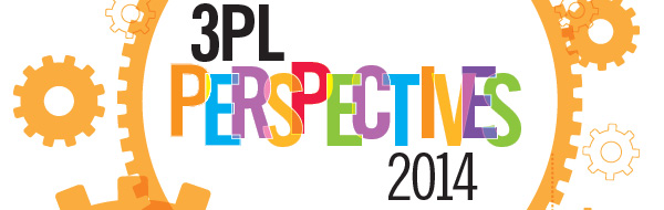 3PL Perspectives 2014 logo with overlapping gears