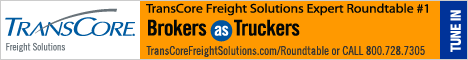 Transcore Freight Banner Ad