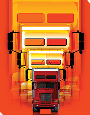 Trucking Capacity Illustration