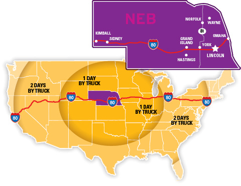 Nebraska Map 0913 