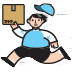 Illustration of expedited courier